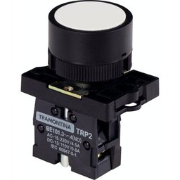 Botão de Impulso Tramontina Trp2-ea11 1na Branco com Base de Plástico Tramontina - 1