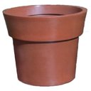 Ver imagem 1 de Vaso Planta Extra Grande 100x110 Ibiza Polietileno - FERRUGEM 017