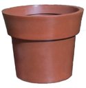 Ver imagem 1 de Vaso Planta Extra Grande 100x110 Ibiza Polietileno - FERRUGEM 017