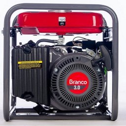 Gerador de Energia à Gasolina 3CV 1.3kva com Partida Manual Monofásico 110V - 2