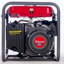 Ver imagem 2 de Gerador À Gasolina B4T-1300 1,3KVA Monofásico 110V Branco Vermelho