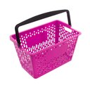 Ver imagem 6 de Carrinho de Compras Preto com Cestos D-500 12kg Removíveis Rosa - Dellaplast