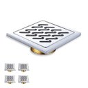 Ver imagem 1 de Ralo Inox Anti Odor Kit 4 Uni 10x10 Lavabo Jardim Quintal Anti Inseto Duravel Resistente Seguro