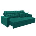Ver imagem 3 de Sofá Texas 3.00m Retrátil e Reclinável - Verde