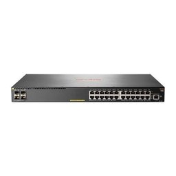 Switch Aruba 24 Portas, PoE + Giga 4SFP+ - 2930F JL255A - 2