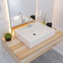 Ver imagem 1 de Kit Cuba Rt49 Torneira C50 e Válvula 1 Polegada Abs e Sifão Flexível Pvc Compace