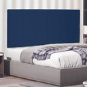 Ver imagem 4 de Cabeceira Estofada Box Casal Queen 160cm Azul Marinho