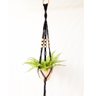 Suporte para Plantas- Hanger Macramê Cor : Preto - 1