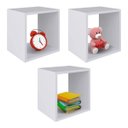 Ver imagem 1 de Nicho de Parede Kit C/3 Unidades Quarto Criança