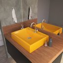 Ver imagem 1 de Kit Cuba Rt49 com Torneira 1198 Metal e Válvula Click 1 Polegada B e Sifão Cromado e Flexível Compac