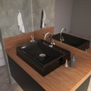 Ver imagem 1 de Kit Cuba Rt49 com Torneira 1198 Metal e Válvula Click 1 Polegada B e Sifão Cromado e Flexível Compac