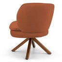 Ver imagem 4 de Kit 02 Poltronas Melissa Base Giromad Giratória B-262 Telha