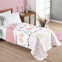 Ver imagem 2 de Colcha Solteiro Bouti Kids Dupla Face Estampado 2 Peças Litlle Princess