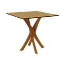 Ver imagem 1 de Mesa de Jantar Tiê Tampo Quadrado - Tampo 80x80 Laminado Cinamomo