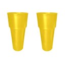 Ver imagem 1 de Kit 2 Vaso Plantar Lux 65x30 Decoração Hall Entrada Jardim Design Elegante
