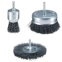 Ver imagem 1 de Conjunto com 3 Escovas de Aço para Furadeira - D-66070 - Makita Conj. 3 Escovas de Aco P/furad. Maki