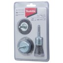 Ver imagem 3 de Conjunto com 3 Escovas de Aço para Furadeira - D-66070 - Makita Conj. 3 Escovas de Aco P/furad. Maki
