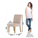 Ver imagem 2 de Conjunto 2 Cadeiras Adore Nature/bege Vanilla