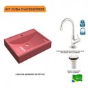 Ver imagem 3 de Kit Cuba Rt49 com Torneira 1198 Metal e Válvula 1 Polegada Compace