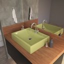 Ver imagem 1 de Kit Cuba Rt49 com Torneira 1198 Metal e Válvula 1 Polegada Compace