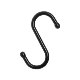 50 Cabides S Acrílico Preto Gancho S Para Calças Jeans - 1 50 Cabides S Acrílico Preto Gancho S Para Calças Jeans - 1