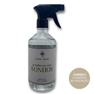 Perfume para Tecido Viva Leve (3 opções de essências) - 550ml - Sonhos