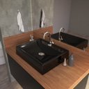 Ver imagem 1 de Kit Cuba Rt49 com Torneira 1198 Metal e Válvula Click 1 Polegada G Compace