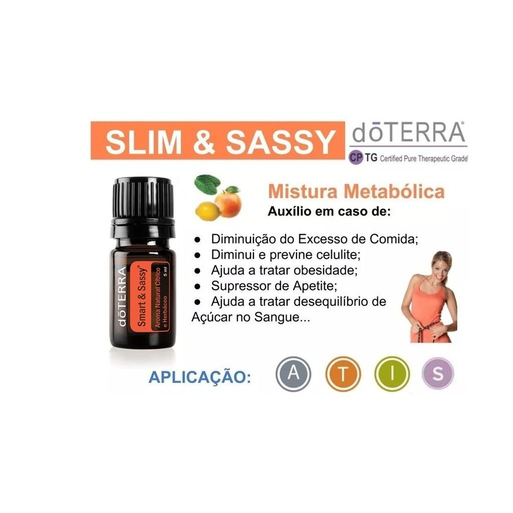 Óleo Essencial Mix Metabólico Smart & Sassy 5ml do Terra - 3