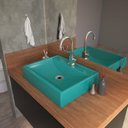 Ver imagem 1 de Kit Cuba Rt49 com Torneira Luxo 1195 Metal e Válvula 1 Polegada e Sifão Pvc e Flexível Compace