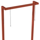 Ver imagem 5 de Suportes Pé Kit Mesa Estilo Industrial Moderna Ferro Bronze