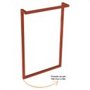 Ver imagem 4 de Suportes Pé Kit Mesa Estilo Industrial Moderna Ferro Bronze