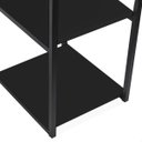 Ver imagem 5 de Escrivaninha Mesa de Apoio Nic 900 Mm Preto e Tampo Preto