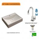 Ver imagem 3 de Kit Cuba Rt49 com Torneira Luxo 1195 e Válvula 1 Polegada Compace