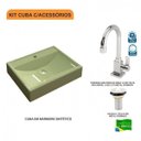 Ver imagem 3 de Kit Cuba Rt49 com Torneira Luxo 1195 e Válvula 1 Polegada Compace