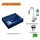 Ver imagem 3 de Kit Cuba Rt49 com Torneira Luxo 1195 e Válvula Click 1 Polegada B Compace