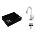 Ver imagem 2 de Kit Cuba Rt49 com Torneira Luxo 1195 e Válvula Click 1 Polegada B Compace