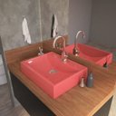 Ver imagem 1 de Kit Cuba Rt49 com Torneira Luxo 1195 e Válvula Click 1 Polegada B Compace