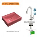 Ver imagem 3 de Kit Cuba Rt49 com Torneira Luxo 1195 e Válvula Click 1 Polegada B Compace