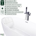 Ver mais imagens de Kit Banheira Freestanding de Luxo 1.70m C/ Misturador Cromado