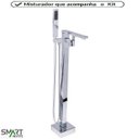 Ver mais imagens de Kit Banheira Freestanding de Luxo 1.70m C/ Misturador Cromado