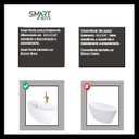 Ver imagem 6 de Kit Banheira Freestanding de Luxo 1.70m C/ Misturador Cromado