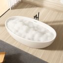Ver imagem 4 de Kit Banheira Freestanding de Luxo 1.70m C/ Misturador Cromado