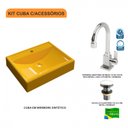 Ver imagem 3 de Kit Cuba Rt49 com Torneira Luxo 1195 e Válvula Click 1 Polegada G Compace