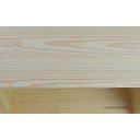 Ver imagem 6 de CÔMODA PARA QUARTO MADEIRA MACIÇA 4 GAVETAS CELESTE NATURAL E CINZA CONCRETO 90X40X98CM