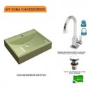 Ver imagem 3 de Kit Cuba Rt49 com Torneira Luxo 1195 e Válvula Click 1 Polegada G Compace