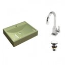 Ver imagem 2 de Kit Cuba Rt49 com Torneira Luxo 1195 e Válvula Click 1 Polegada G Compace