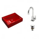 Ver imagem 2 de Kit Cuba Rt49 com Torneira Luxo 1195 e Válvula Click 1 Polegada G Compace