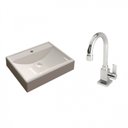 Ver imagem 2 de Kit Cuba Rt49 com Torneira Luxo 1195 Metal 1/4 Volta Compace