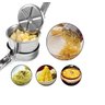 Espremedor de Batatas Reforçado Todo em Aço Inox 27cm Ud208 - 3