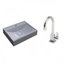 Ver imagem 2 de Kit Cuba Rt49 com Torneira Luxo 1195 Metal 1/4 Volta Compace